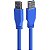 Cabo Usb 3.0 Macho Para Usb 3.0 Macho 3 Metros - US3.0-AA-3 - Imagem 2