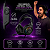Fone Headset Gamer RGB Mizar Preto Warrior P2 e USB 3,5mm - Imagem 2