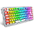 Teclado Gamer Mecanico Redragon Elf Pro Rgb Crystal 75% - Imagem 1
