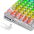 Teclado Gamer Mecanico Redragon Elf Pro Rgb Crystal 75% - Imagem 6