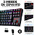 Teclado Gamer Mecanico Kumara Pro Rgb S/Fio Switch Blue Tkl - Imagem 2