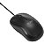 Mouse Optico Com Fio USB 1200 dpi 3 Botões Preto - Multi - Imagem 3