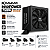 Fonte Gamer Atx Kalkan 750W 80 Plus Bronze Preto Pfc Ativo - Imagem 2