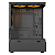 Gabinete Gamer Nuker V2 Pro Preto Bluecase 3 Coolers Ambar - Imagem 4