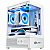 Gabinete Gamer Kalkan Hakon Branco Aquário S/ Fans Usb 3.0 - Imagem 1