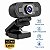 Webcam OEX W100 Full HD 1080p Microfone Integrado USB - Imagem 4