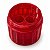 Porta Ampola 3ml Estojo Protetor 3d 4 Ampolas Vermelho - Imagem 2