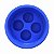 Porta Ampola 3ml Estojo Protetor 3d 4 Ampolas Azul - Imagem 3