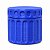 Porta Ampola 3ml Estojo Protetor 3d 4 Ampolas Azul - Imagem 4