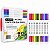 Kit 60 Canetas Marcadoras Ponta Dupla X-Cell Xc-Pen-60 - Imagem 1