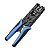 Ferramenta Alicate Para Crimpar Keystone Rj45 Femea 180º Idc - Imagem 1