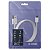 Cabo USB-A Para USB-C Fortrek U111 1 Metro Branco - Imagem 3