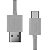 Cabo USB-A Para USB-C Fortrek U111 1 Metro Branco - Imagem 2
