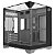 Gabinete Gamer Kalkan Midgard Vision Micro Atx Preto Sem Fan - Imagem 1