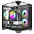 Gabinete Gamer Kalkan Midgard Vision Micro Atx Preto Sem Fan - Imagem 3
