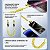 Cabo Turbo Flexivel 4 Em 1 65W X-Cell Xc-Cd-163 Amarelo - Imagem 6