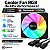 Cooler Fan Kalkan Gamer Rgb 120mm Forte Silencioso 1500rpm - Imagem 2
