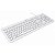 Teclado Com Fio Branco Slim Usb Cabo 1,8m Multi TC667 - Imagem 1