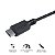 Cabo Tipo Usb-C Para Usb-C 2.0 1 Metro Preto Pcyes - Imagem 2