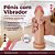 Prótese Maciça com Ventosa e Vibro Pele 20 x 5cm - ADAO36 - Imagem 2