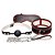 Kit Sado 4 Itens Preto com Vermelho - 5765 - Imagem 3