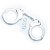 Algema Metal Cromada com chave - 6179 - Imagem 1