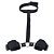 Kit Bondage Algema para Pulso e Pescoço Preto - 6903 - Imagem 5