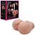 Bunda Realistica em Cyber Anus e Vagina com Vibro  18x18,5x7 - 9068 - Imagem 3