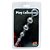 Plug Anal Bol 5 Esferas Transparente 15cm - 7080 - Imagem 1