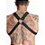 Harness em Elastico Preto com Metal - JS515 - Imagem 2