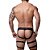 Jockstraps Cirre com Ilhos no Elastico Preta e Liga na Perna - JS549 - Imagem 2