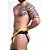 Jockstraps com Elastico Duplo na Cintura Amarela - JS548 - Imagem 1