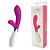 Vibrador Ponto G com Estimulador Clitoriano 10 Modos de Vibração Roxo - 5370RX - Imagem 1