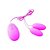 Vibrador Bullet Super Potente Duplo Aveludado 20 Vibrações Rosa - 6584 - Imagem 2
