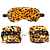 Algema com Tapa Olho Pelucia Cores - 5798 - Imagem 5