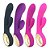 Vibrador Ponto G com Estimulador Clitoriano 10 Modos de Vibração Recarregável - 5297 - Imagem 1