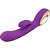 Vibrador Ponto G com Estimulador Clitoriano 10 Modos de Vibração Recarregável - 5297 - Imagem 5
