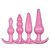 Kit Com 4 Plugs Anais Em Silicone Cores - 8391 - Imagem 7