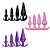 Kit Com 4 Plugs Anais Em Silicone Cores - 8391 - Imagem 1