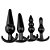 Kit Com 4 Plugs Anais Em Silicone Cores - 8391 - Imagem 3