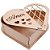 Caixa Mdf Coração Amor G 27,5X21X7Cm - CX010 - Imagem 3