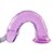 Prótese Maciça Silicone Roxa com Ventosa 21,5 X 4,2 cm - 8231 - Imagem 3