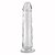 Prótese Maciça Silicone com Ventosa Cores 21,6 X 4,2 cm - 8341 - Imagem 1