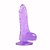Prótese Maciça Silicone com Ventosa e Escroto Cores 13,6 X 3 cm - 8339 - Imagem 2