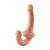 Protese strapless Casal Ativa Silicone com plug vaginal 14,5 x 3,4 cm - 8230 - Imagem 3