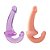 Protese strapless Casal Ativa Silicone com plug vaginal 14,5 x 3,4 cm - 8230 - Imagem 1