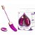 Vibrador Bullet Recarregável Texturizada Controle 10 Funções Pink - 5782 - Imagem 4