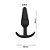 Plug Anal Cônico em Silicone Cores 12,5 x 3,2 - 8626 - Imagem 5