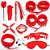 Kit Sado Erótico com 11 Produtos Bandage Vermelho - 8307V - Imagem 1
