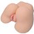 Bunda Realistica em Cyber com Anus e Vagina 19,5x21,3 cm - 6396 - Imagem 1